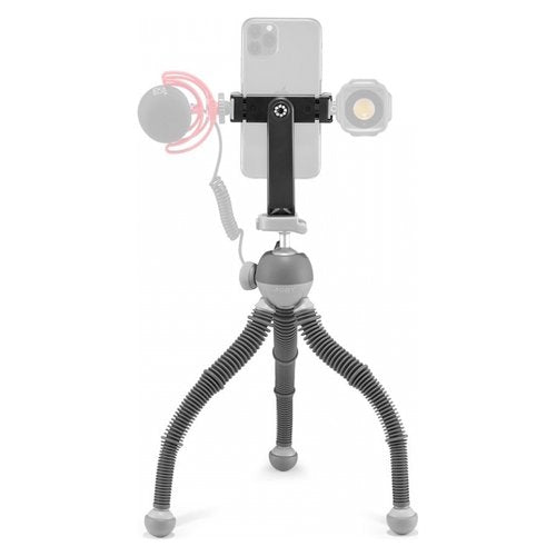 Joby PodZilla treppiede Smartphone/macchina fotografica digitale 3 gamba/gambe Grigio