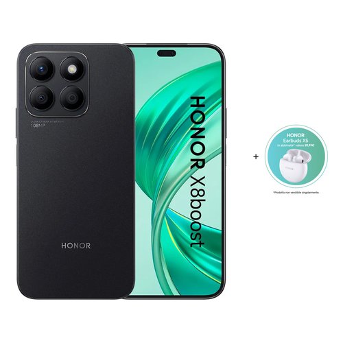 Smartphone Honor X8 BOOST + Earbuds X5 Black