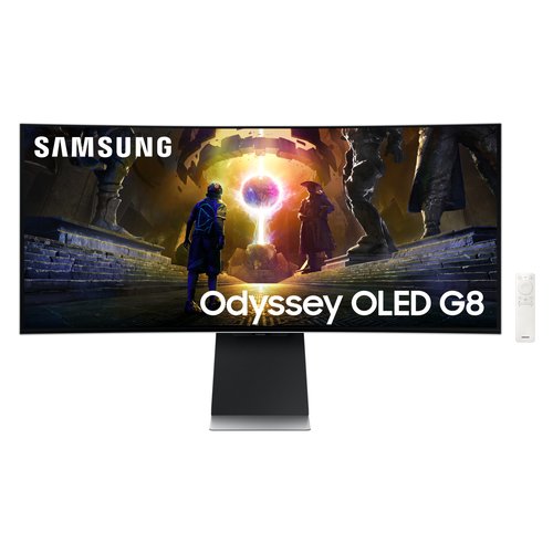 Monitor Samsung LS34DG850SUXEN ODYSSEY OLED G8 WQHD Curvo Silver