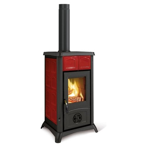 Stufa legna Nordica 7111620 GEMMA 5.0 Elegance bordeaux