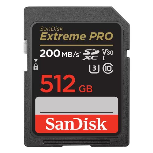 SanDisk Extreme PRO 512 GB SDXC Classe 10