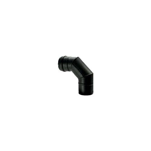 SAVE Fumisteria Plus PN803 Gomito per canna fumaria Nero