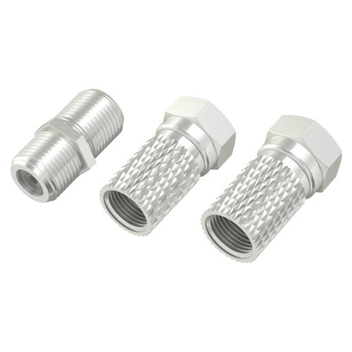 Hama Set adattatori 2 pzz. SAT M e 1 pz. F/F, 6,5 mm