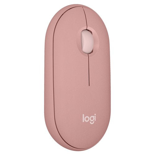 Mouse Logitech 910-007014 M Series M350 Pebble 2 Wireless+BT Rose Rose