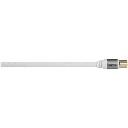 Avinity 00127200 cavo coassiale 5 m Bianco