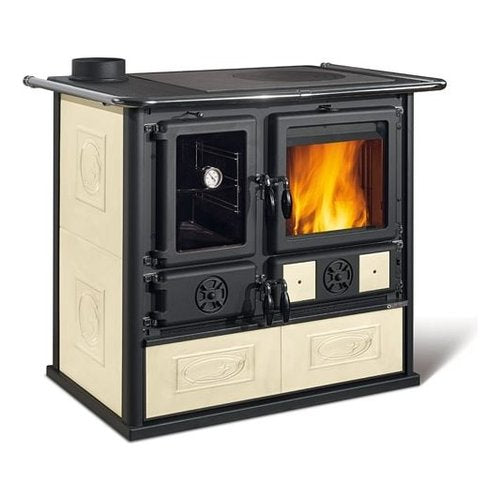 Cucina legna Nordica 7015056 ROSA Sinistra Reverse VST Liberty panna