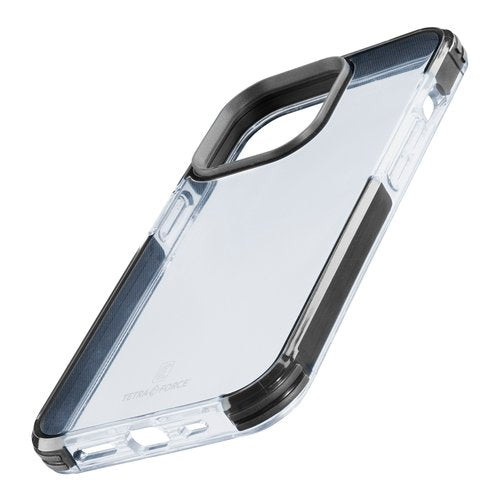 Cellularline Tetra Force Strong Guard - iPhone 13 Custodia flessibile ultra-protettiva, anti-shock con tecnologia antibatterica Microban® integrata