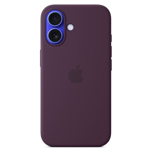 Cover Apple MYY43ZM/A Silicone Cover Plum