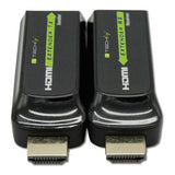 Techly IDATA EXT-E70S moltiplicatore AV Trasmettitore e ricevitore AV Nero