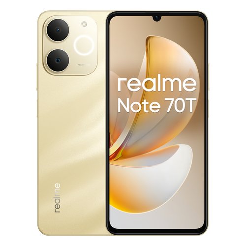 Smartphone Realme 631011006474 NOTE 70T Beach gold