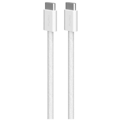 Cavo USB C Puro PUCCCFABK415MTWHI FABRIK 2.0 White