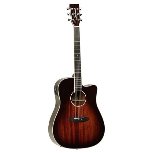 Chitarra acustica Tanglewood TW5E-AVB Autumn Vintage Burst Glos