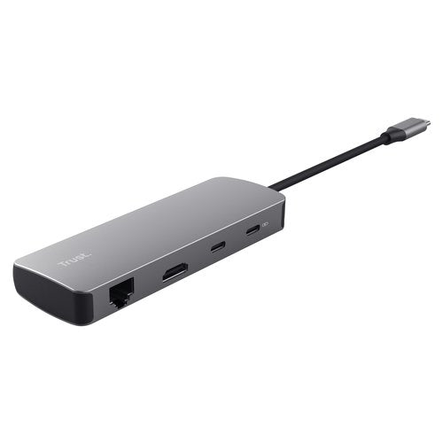 HUB Trust 25672 DALYX USB C Silver