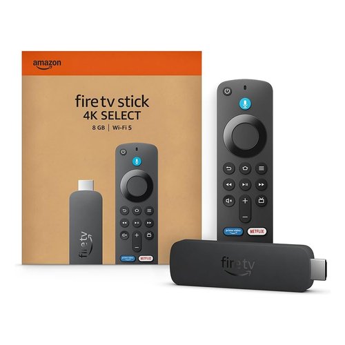 Media box Amazon B0CN41GMDK FIRE TV STICK 4K Select Black
