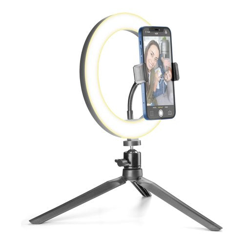 Illuminatore selfie Cellular Line SELFIERINGK Universal Selfie Ring Bl