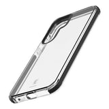 Cellularline Tetra Force Strong Guard - Galaxy S25 Custodia flessibile ultra-protettiva, anti-shock con tecnologia antibatterica Microban® integrata