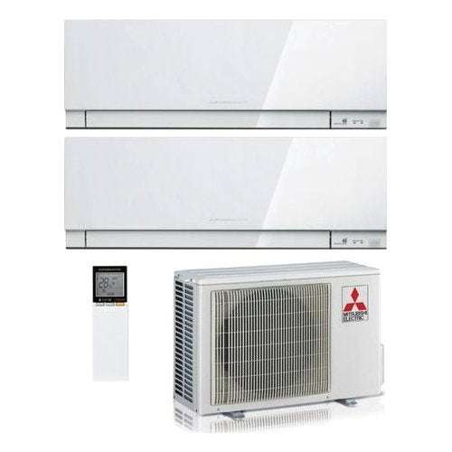Condizionatore fisso dual Mitsubishi KIRIGAMINE Multisplit Zen Bianco