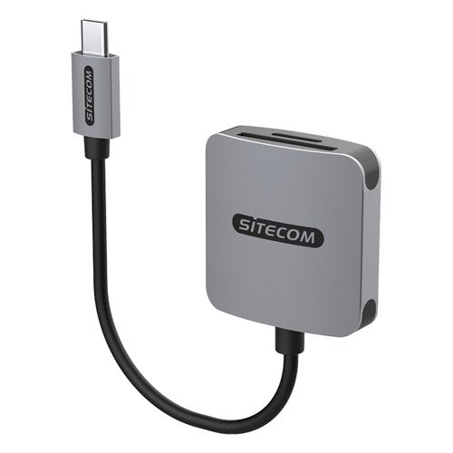 Lettore schede memoria Sitecom MD 1008 USB C Card Reader UHS I Grey