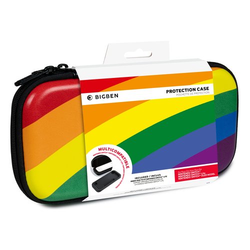 NACON SWITCHPOUCHLRAINBOW parte e accessorio per console da gioco Valigetta da trasporto