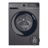Candy ProWash 500, Lavatrice Compatta 6 KG, 10% più efficente della classe A, 1200 giri, Antracite, Inverter, Vapore, Wi-Fi, Smart Wash, BR 26SSB6G-S