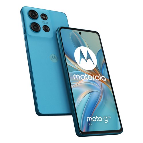 Smartphone Motorola PB3Y0004SE MOTO G75 Aqua blue