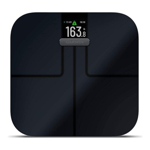 Garmin Index S2 Rettangolo Nero Bilancia pesapersone elettronica