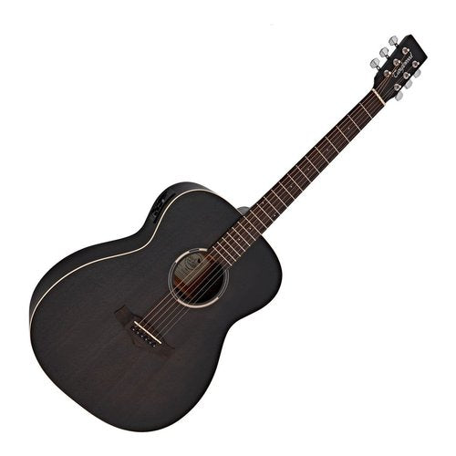 Chitarra acustica Tanglewood TWBB-OE Smokestack Black Satin