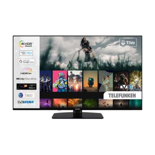 Tv Telefunken TE50750B46I2P Smart TV UHD Black
