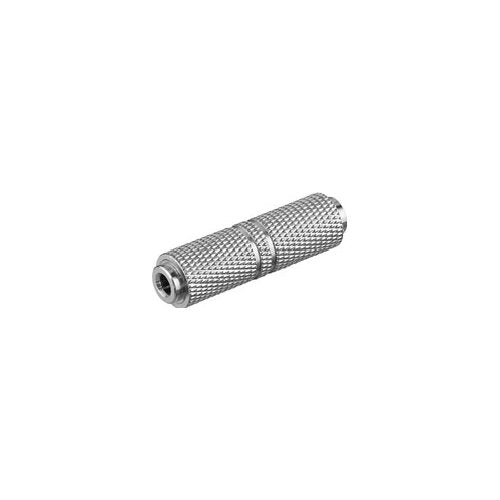 Goobay 11884 adattatore per inversione del genere dei cavi 3.5 mm 3,5 mm Argento