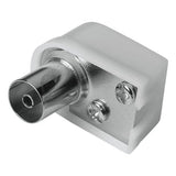 Hama Spina antenna angolare F, 6 mm, 75 Ohms, avvitabile