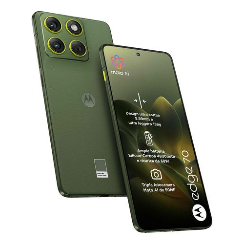 Smartphone Motorola Edge 70 Pantone Bronze Green 5G 256GB