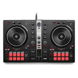 Hercules INPULSE 300 MK2 Mixer per vinile Nero, Rosso
