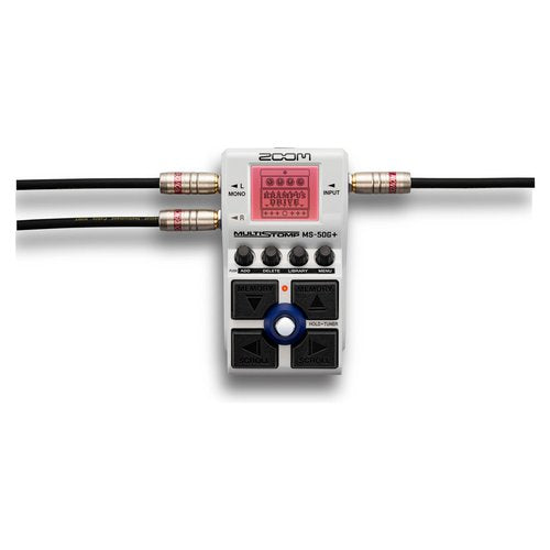 Zoom MS-50G+ pedale per effetto Pedale d'espressione Nero, Bianco