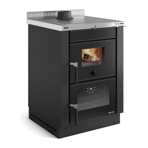 Cucina legna Nordica 7016112 VICENZA EVO VST Nero antracite
