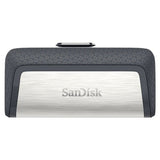 SanDisk Ultra Dual Drive USB Type-C unità flash USB 128 GB USB Type-A / USB Type-C 3.2 Gen 1 (3.1 Gen 1) Nero, Argento