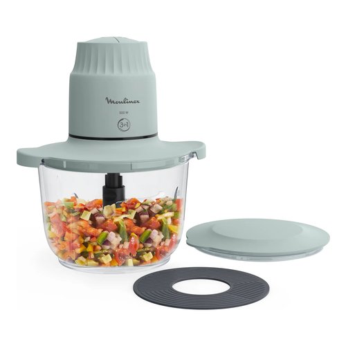 Tritatutto elettrico Moulinex 7211419326 CHOPPEO DJ603110 3in1 Eucalip