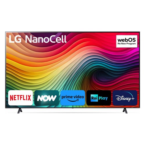 LG TV 86 Pollici SERIE NANO81 Smart TV UHD Ashed Blue 86NANO81T6A API