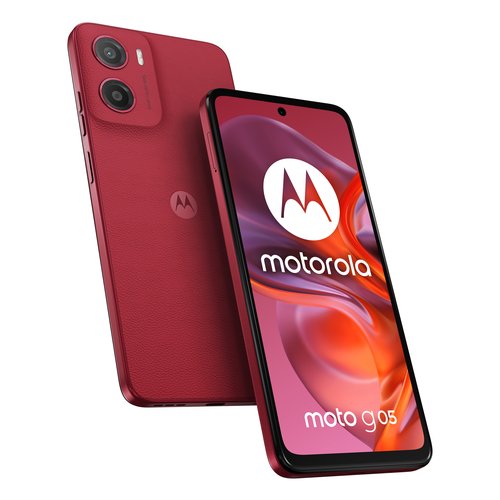 Motorola moto g05 16,9 cm (6.67") Doppia SIM Android 15 4G USB tipo-C 4 GB 128 GB 5200 mAh Rosso