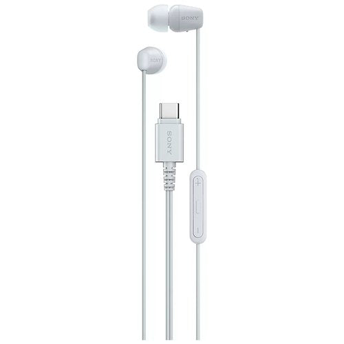 Auricolari microfono filo Sony IEREX15CW CE7 USB C White