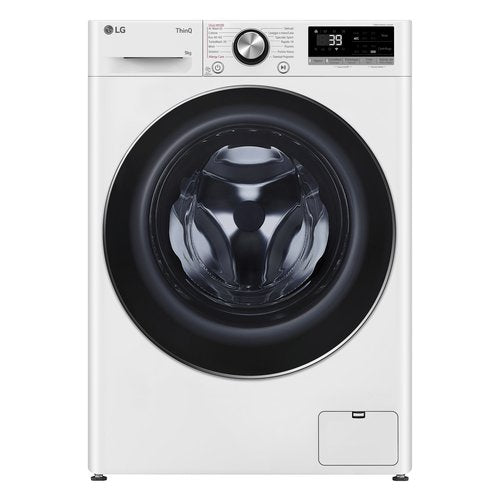 Lavatrice Lg F2R7S09TSWC ABWQPIS SERIE R7 AI DD SLim White