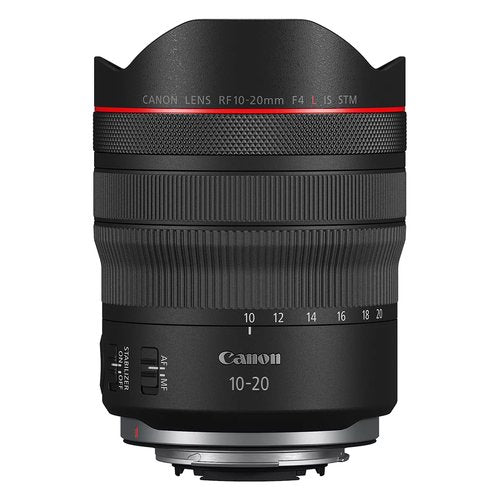 Canon RF 10-20mm F4 L IS STM MILC Obiettivo con zoom grandangolare Nero