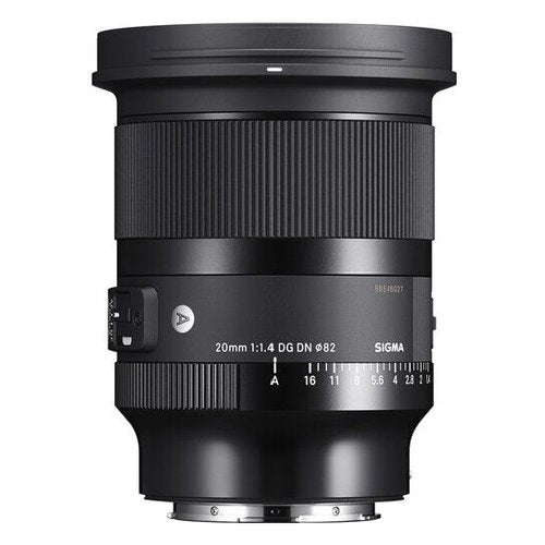 Sigma 20mm F1.4 DG DN | A MILC Obiettivo ultra-ampio Nero