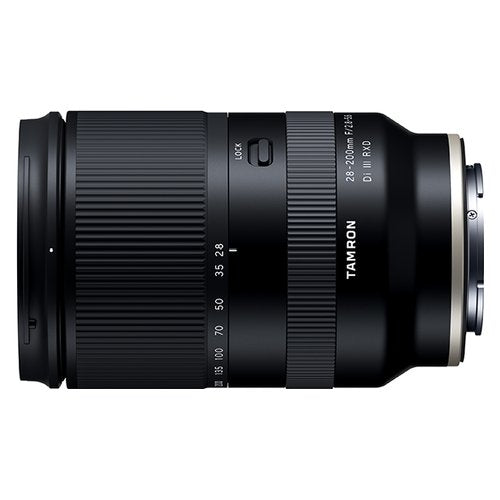 Tamron 28-200mm F/2.8-5.6 Di III RXD MILC Obiettivi con zoom standard Nero