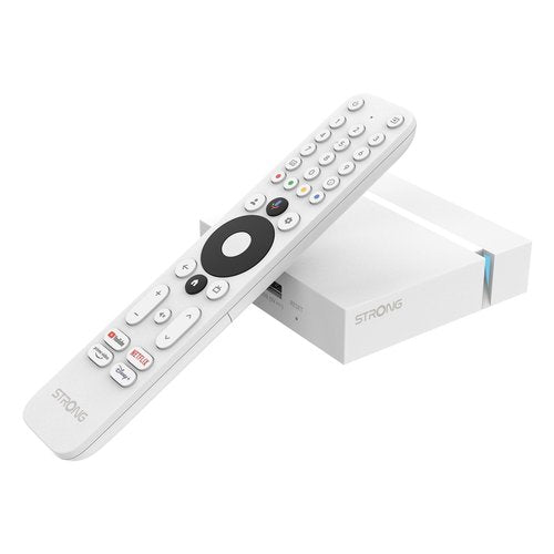 Strong LEAP-S3+V2 Smart TV box Bianco 4K Ultra HD 16 GB Wi-Fi Collegamento ethernet LAN