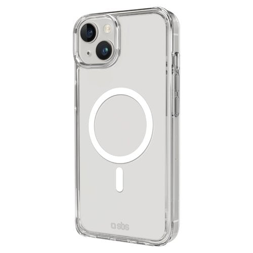 Cover Sbs TELIGMAGIP1567T IPHONE 15 Plus LIGHT MAG CASE Trasparente