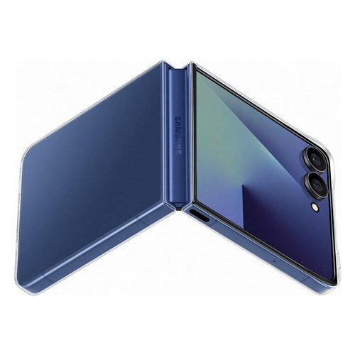 Cover Samsung EF AF766CTEGWW GALAXY AI Z Flip7 CLEAR CASE Clear