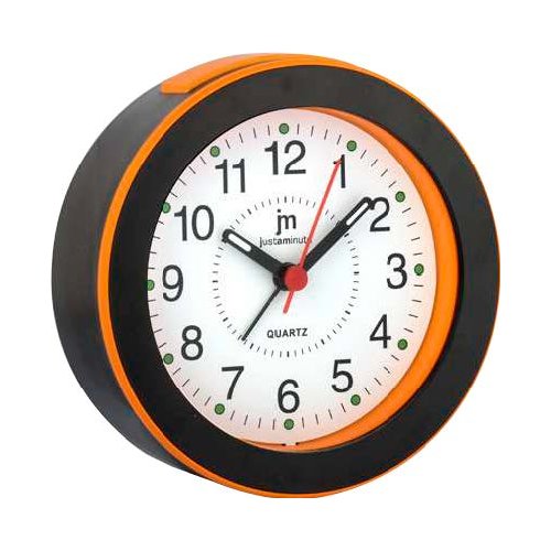 Sveglia Lowell JA7061TO JUSTAMINUTE Orange e Black