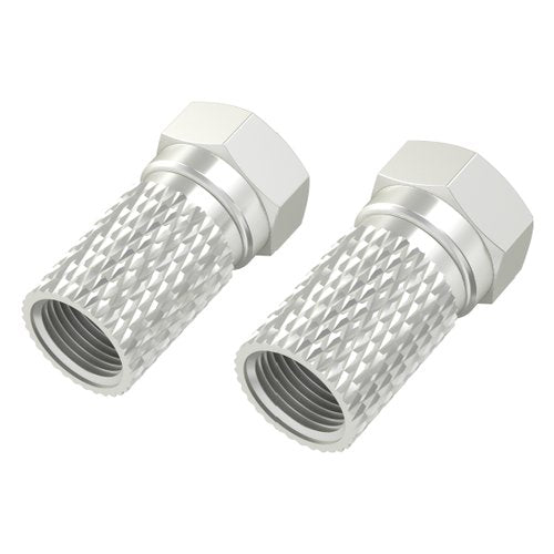Hama 00205207 connettore coassiale Tipo F 2 pz