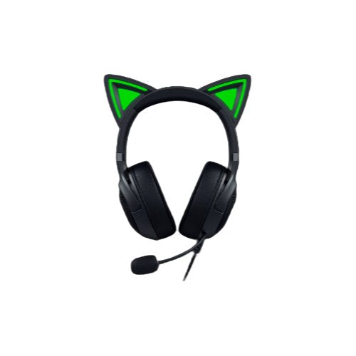 Cuffie gaming Razer RZ04 04730100 R3M1 KRAKEN Kitty V2 Black Black