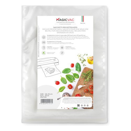 Sacchetti sottovuoto Magic Vac ANP1129 SENZA ETICHETTA BPA Free 25x35c